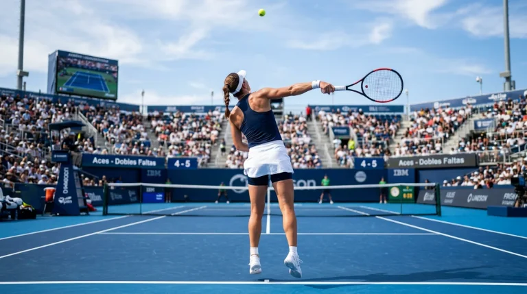 Apuestas a aces y dobles faltas en tenis mercados de servicio