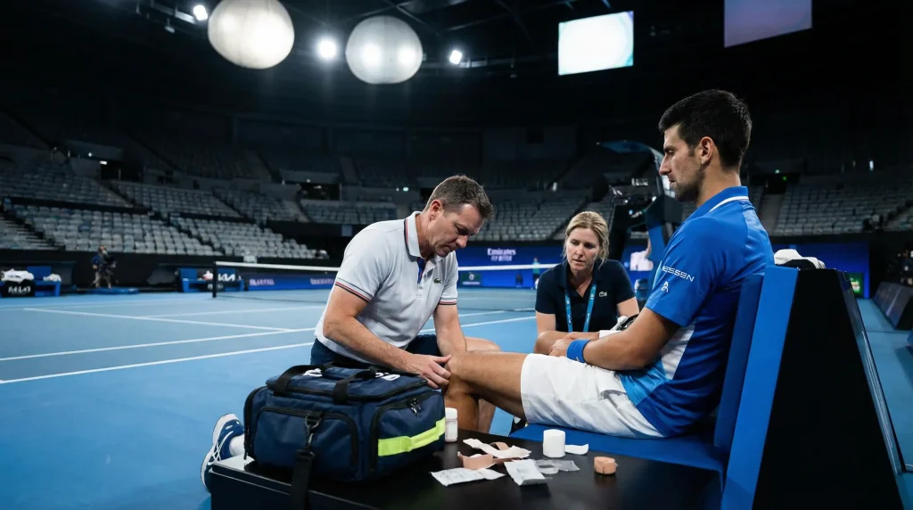 Lesiones y retiros en apuestas de tenis reglas